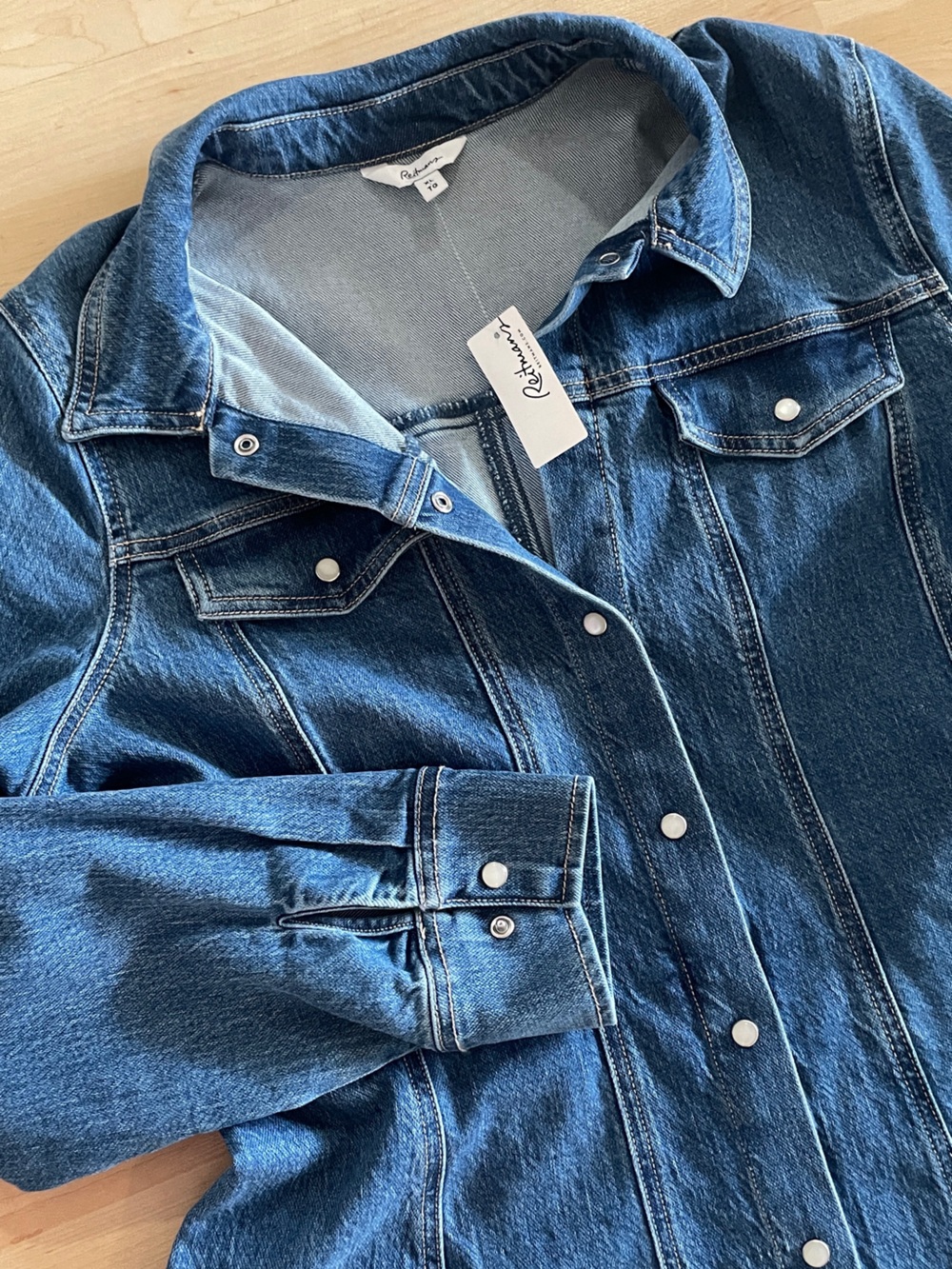 Reitmans Women's Blue Denim Jean Dress